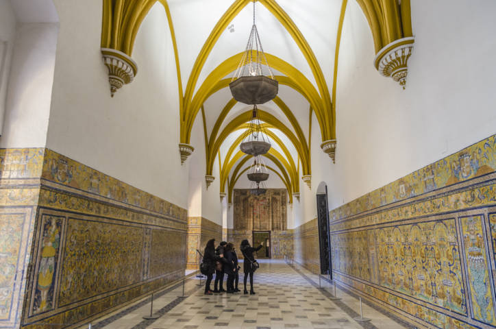 Sevilla 129 - Real Álcazar - Palacio Gótico - Sala de las Bóvedas o de las Fiestas.jpg
